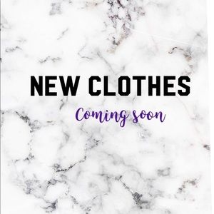 Hold tight! New inventory coming 💜